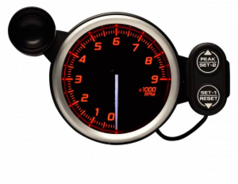 DEFI Racer Gauge N2 9000 RPM Tachometer 80mm Red – Outlaw Race Engines