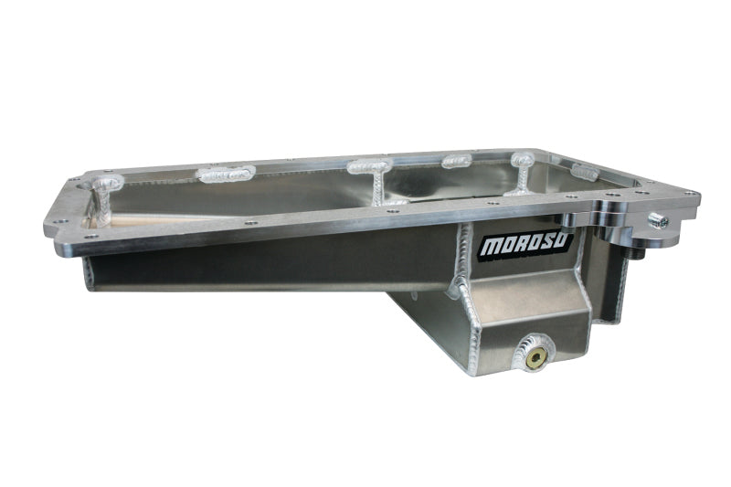 Moroso 97-06 Early GM LS 13/16in Thread 3-1/2in Tall Oil Filter - Chrome