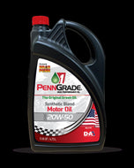 20w50 PennGrade 1 Synthetic Blend High Performance Motor Oil 71190