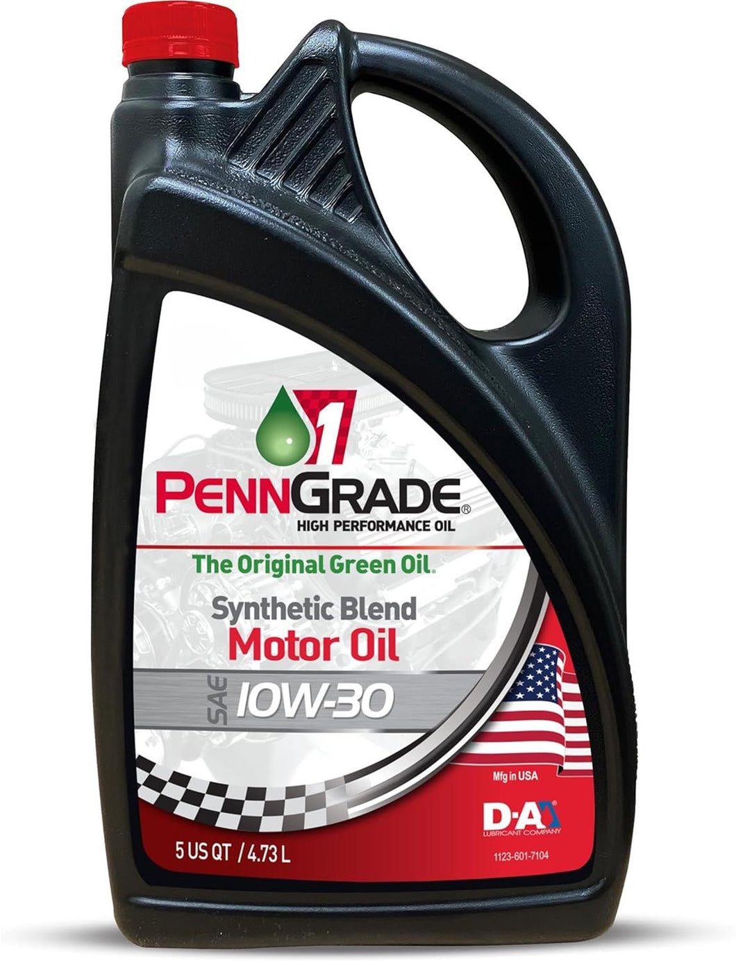 10w30 PennGrade 1 Synthetic Blend High Performance Motor Oil 71500