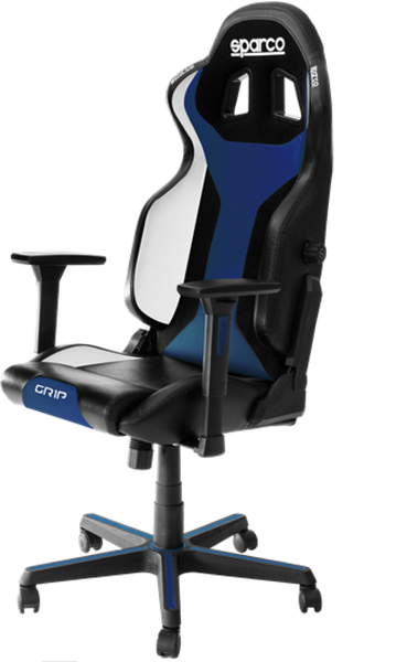 Sparco Game Chair GRIP SKY BLK BLU Outlaw Race Engines