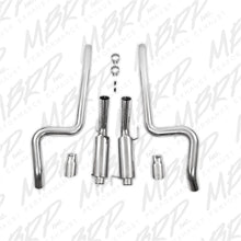 Load image into Gallery viewer, MBRP 05-09 Ford Shelby GT500 / GT Dual Split Rear Race Version, T409 4in Tips Exhaust System