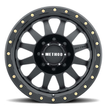Load image into Gallery viewer, Method MR304 Double Standard 20x10 -18mm Offset 8x180 130.81mm CB Matte Black Wheel