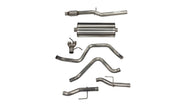 Corsa 2019-2025 Chevy Silverado 5.3L Crew Cab 3in Cat-Back Dual Rear Exit w/ Polished Tip