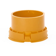 ST 70.6 Center Bore / Tall / Honey Yellow RAL-1005 Center Adapter (Works W/DZX & AZX)  - SINGLE