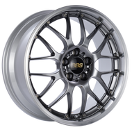 BBS RS-GT 18x8 5x130 ET50 CB71.6 Diamond Black Center Diamond Cut Lip Wheel