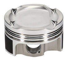 Load image into Gallery viewer, JE Pistons - Set of 4 Mitsubishi 4B11T 87.0mm Bore +.2 Dome Asymmetrical FSR Pistons - Set of 4