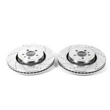 Load image into Gallery viewer, Power Stop 14-18 Dodge Charger Front Evolution Drilled &amp; Slotted Rotors - Pair