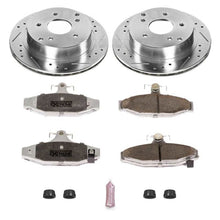 Load image into Gallery viewer, Power Stop 84-87 Chevrolet Corvette Rear Z26 Street Warrior Brake Kit