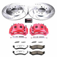Power Stop 2009 Ford F-150 Front Z36 Truck & Tow Brake Kit w/Calipers