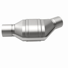 Load image into Gallery viewer, MagnaFlow Universal Catalytic Converter 2 Angled Inlet