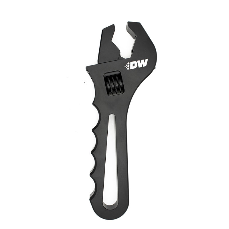DeatschWerks Adjustable AN Hose End Wrench - Black Anodized