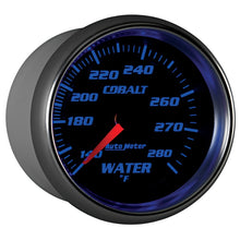 Load image into Gallery viewer, Autometer Cobalt 66.7mm 140-280 degree F. Water Temperature Gauge