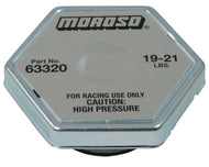 Moroso Racing Radiator Cap - 19-21lbs