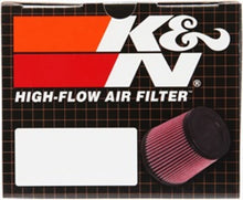 Load image into Gallery viewer, K&amp;N Universal Chrome Filter Round Tapered 4.5in Base OD / 3.5in Top OD / 4.75in Height