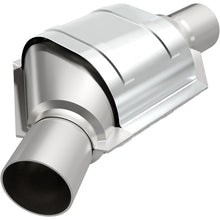 Load image into Gallery viewer, MagnaFlow Universal Catalytic Converter 2.00inch Angled Inlet