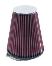 Load image into Gallery viewer, K&amp;N Universal Chrome Filter Round Tapered 3.75in Flange ID/5.75in Base OD/3.5in Top OD/6.75in Height