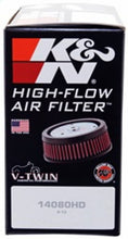 Load image into Gallery viewer, K&amp;N 70-74 Harley Davidson Baja 100 Drop In Air Filter