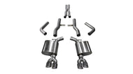 Corsa 2017-2023 Dodge Challenger 5.7L V8 Xtreme Cat-Back Dual Rear Exit w/3.5in Polished Tips
