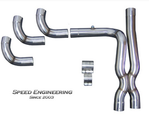 Speed Engineering SILVERADO & SIERRA TRUE DUAL X-PIPE SYSTEM 1999-2018 (UNIVERSAL)