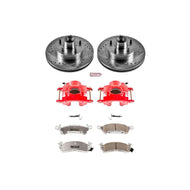 Power Stop 77-78 Buick LeSabre Front Z26 Street Warrior Brake Kit w/Calipers