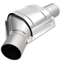 Load image into Gallery viewer, MagnaFlow Universal Catalytic Converter 2.50inch Angled Inlet