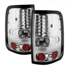 Load image into Gallery viewer, Spyder Ford F150 Styleside 04-08 (Not Fit Heritage &amp; SVT)LED Tail Lights Chrome ALT-YD-FF15004-LED-C