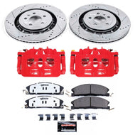 Power Stop 13-19 Ford Explorer Front Z36 Truck & Tow Brake Kit w/Calipers