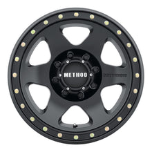 Load image into Gallery viewer, Method MR310 Con6 17x8.5 0mm Offset 8x6.5 130.81mm CB Matte Black Wheel