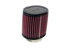 Load image into Gallery viewer, K&amp;N Universal Round Clamp-On Air Filter 2-7/16in Flange 5in H Oval