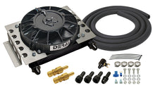 Load image into Gallery viewer, Derale Performance 15 Row Atomic Cool Plate &amp; Fin Remote Transmission Cooler Kit, -8AN