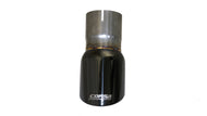 Corsa Single Universal 2.75in Inlet / 3.5in Outlet Black PVD Pro-Series Tip Kit