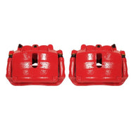Power Stop 2009 Ford F-150 Front Red Calipers w/Brackets - Pair