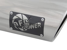 Load image into Gallery viewer, aFe Diesel Exhaust Tip Bolt On Polished 4in Inlet x 5in Outlet x 15in