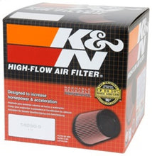 Load image into Gallery viewer, K&amp;N Universal Clamp On Air Filter - Oval Tapered 2.125in O/S - 4in x 3in B/3in x 2in T/4in H (4/Box)