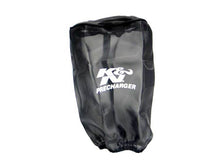 Load image into Gallery viewer, K&amp;N Precharger Air Filter Wrap Black Universal Polyester 8in. Height 5in Base ID x 4.75in Top ID
