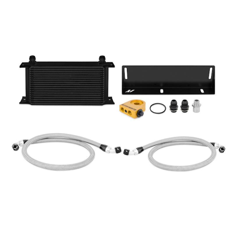 Mishimoto 79-93 Ford Mustang 5.0L Oil Cooler Kit - Silver
