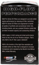 Load image into Gallery viewer, K&amp;N Oil Filter for Ford/Lincoln/Mercury/Mazda/Chrysler/Dodge/Jeep/Ram/GMC 3in OD x 4.781in H