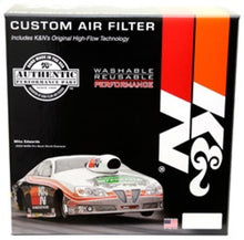 Load image into Gallery viewer, K&amp;N Custom Round Filter 2-5/8in FLG / 11in Dia / 4-1/8in H w/VENT