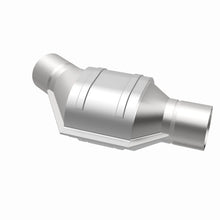 Load image into Gallery viewer, MagnaFlow Universal Catalytic Converter 2.25inch Angled Inlet