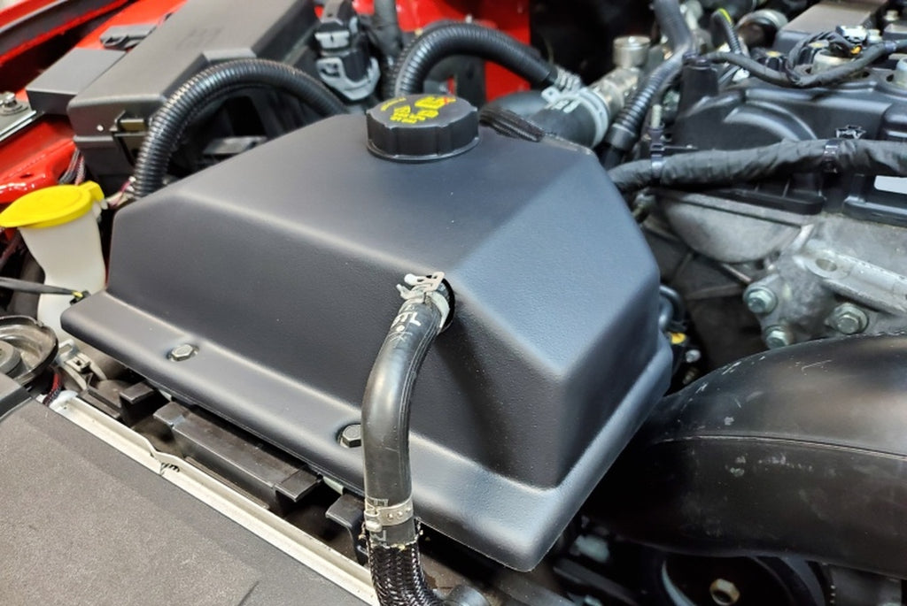 JLT Coolant Tank Cover (2015-19 Mustang ALL)