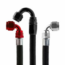 Load image into Gallery viewer, Redhorse Performance-10 eSeries Black 235 e85 compatible stainless core hose (Per Foot)