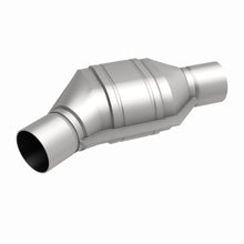 Load image into Gallery viewer, MagnaFlow Universal Catalytic Converter 2.25inch Angled Inlet 50 Sta