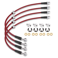 Load image into Gallery viewer, Power Stop 93-97 Chevrolet Camaro Front &amp; Rear SS Braided Brake Hose Kit