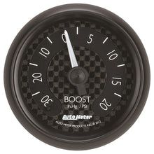 Load image into Gallery viewer, Autometer GT Series 52mm Mechanical 30 In Hg/20 psi Vacuum/Boost Gauge