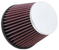 K&N Universal Clamp-On Air Filter 70mm FLG / 132mm Bottom / 89mm Top / 111mm Height
