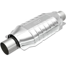 Load image into Gallery viewer, MagnaFlow Universal Catalytic Converter 2.25in Inlet 2.25in Outlet 16in Length 6.375in Width