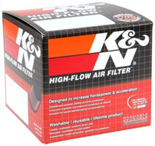 Load image into Gallery viewer, K&amp;N Universal Clamp-On Air Filter 1-7/8in 10 Degrees FLG / 3in B / 2in T / 3-11/16in H