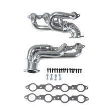 Load image into Gallery viewer, BBK 10-15 Camaro LS3 L99 Shorty Tuned Length Exhaust Headers - 1-3/4 Silver Ceramic