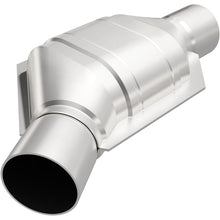 Load image into Gallery viewer, MagnaFlow Universal Catalytic Converter 2 Angled Inlet